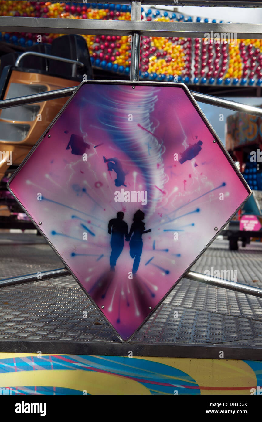 Festplatz Kunstmesse, Stratford Mop, UK Stockfoto