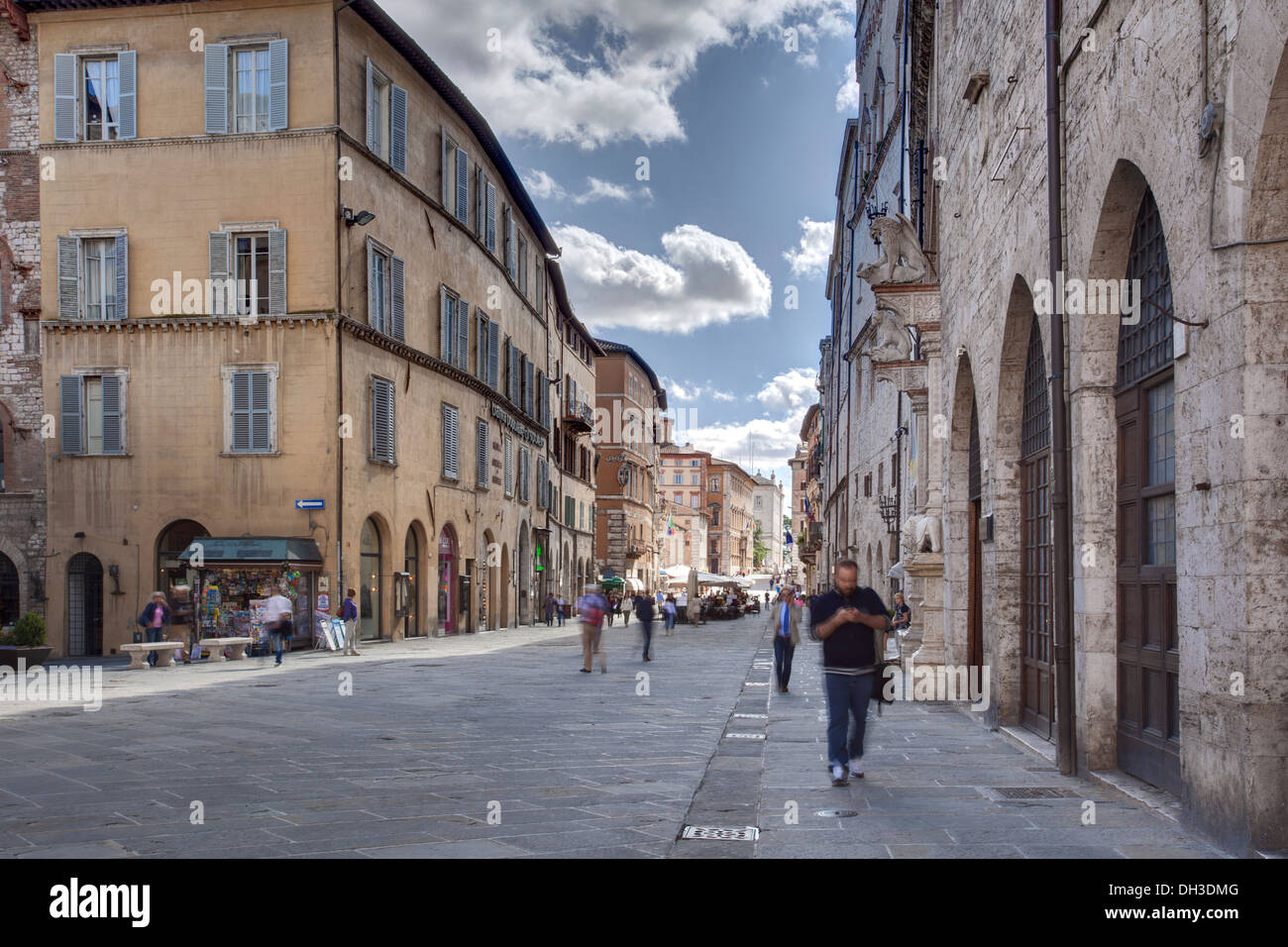 Perugia, Italien Stockfoto