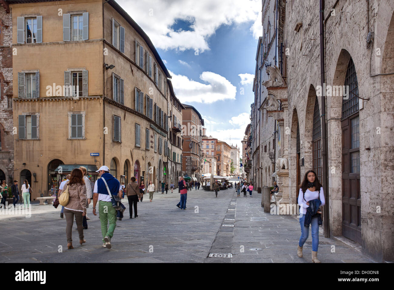 Perugia, Italien Stockfoto
