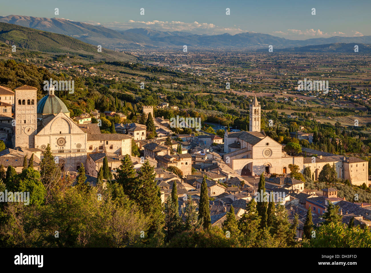 Assisi, Italien Stockfoto