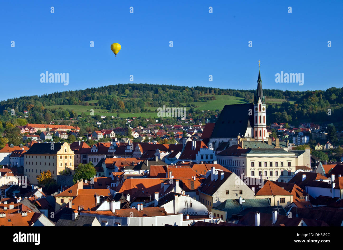 Cesky Krumlov-UNESCO Website Tschechische Republik Stockfoto