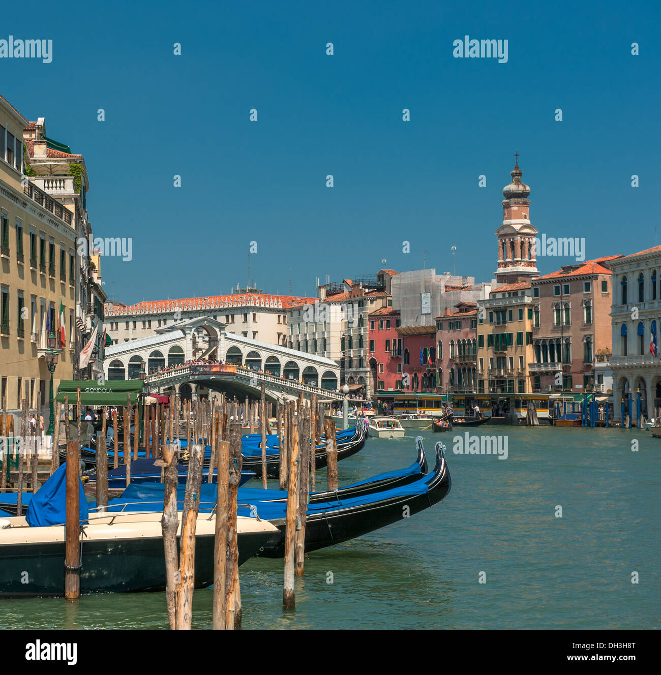 Canal Grande, Venedig, Italien Stockfoto
