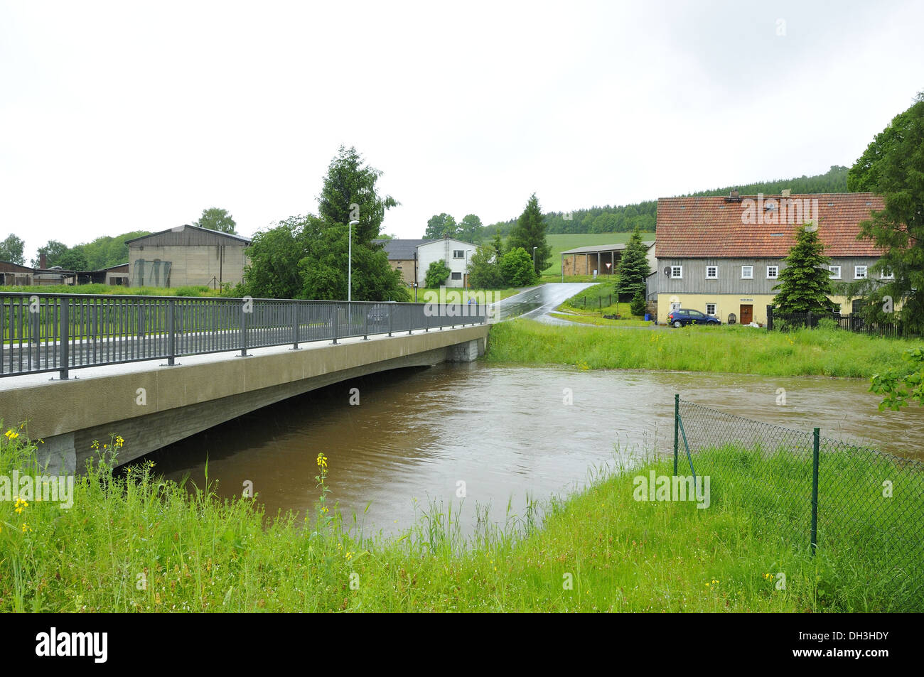 Hochwasser Stockfoto