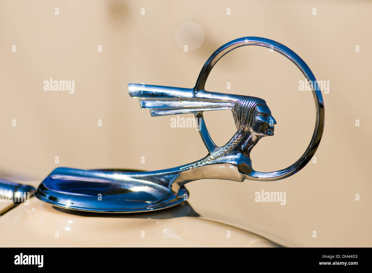 Antike Pontiac Auto Symbol logo Stockfoto