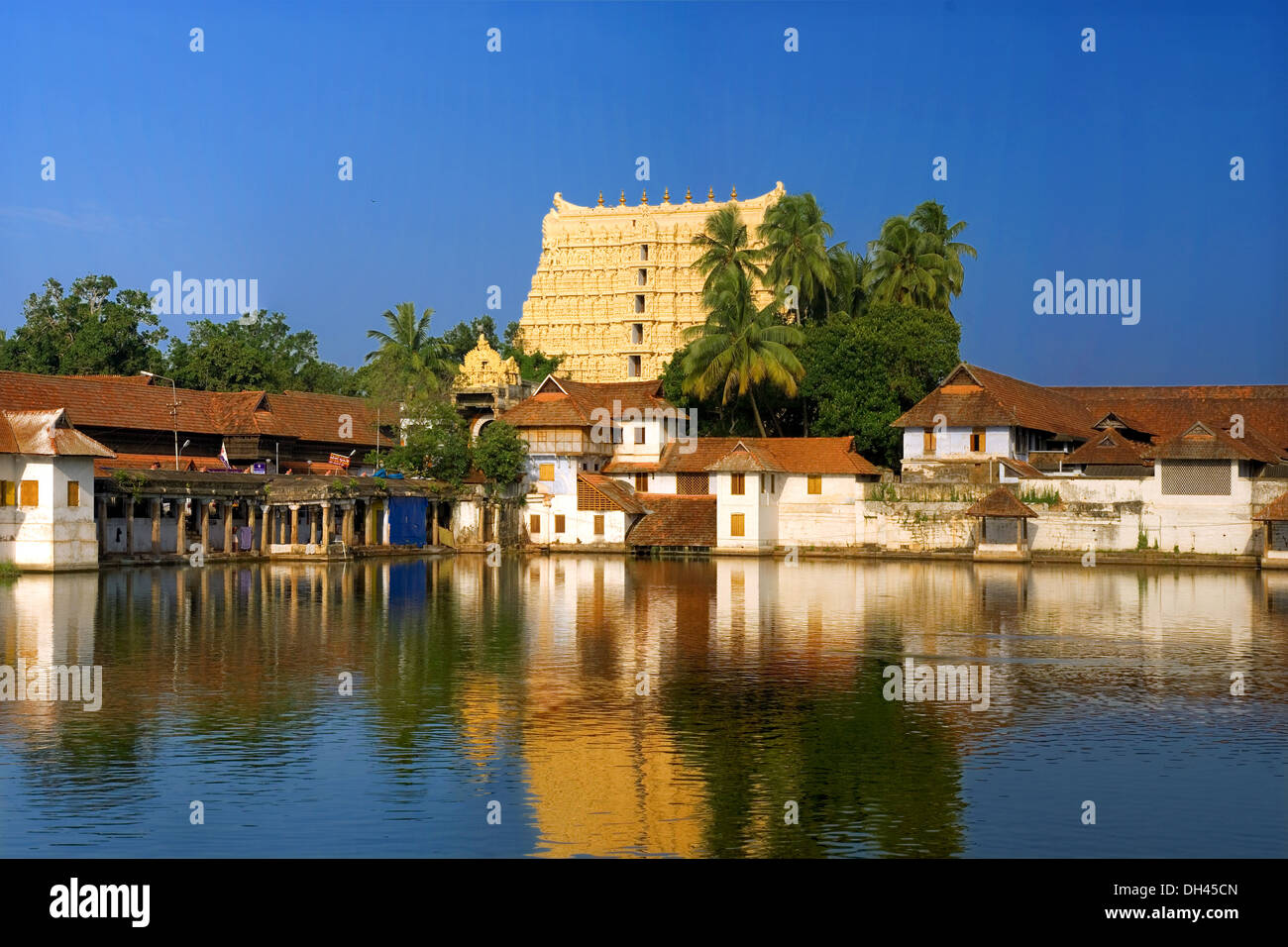 sri padmanabhaswamy Tempel, thiruvananthapuram, kerala, Indien, asien Stockfoto