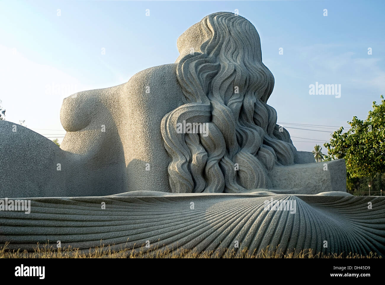 Meerjungfrau am Shanghumugham Beach Kerala Indien Stockfoto