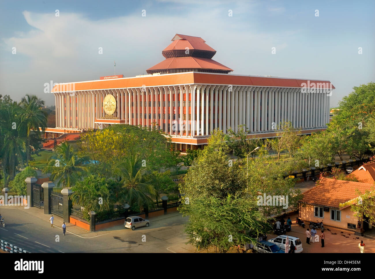 Kerala Zustand neue gesetzgebende Versammlung Gebäude Trivandrum Kerala Indien Stockfoto