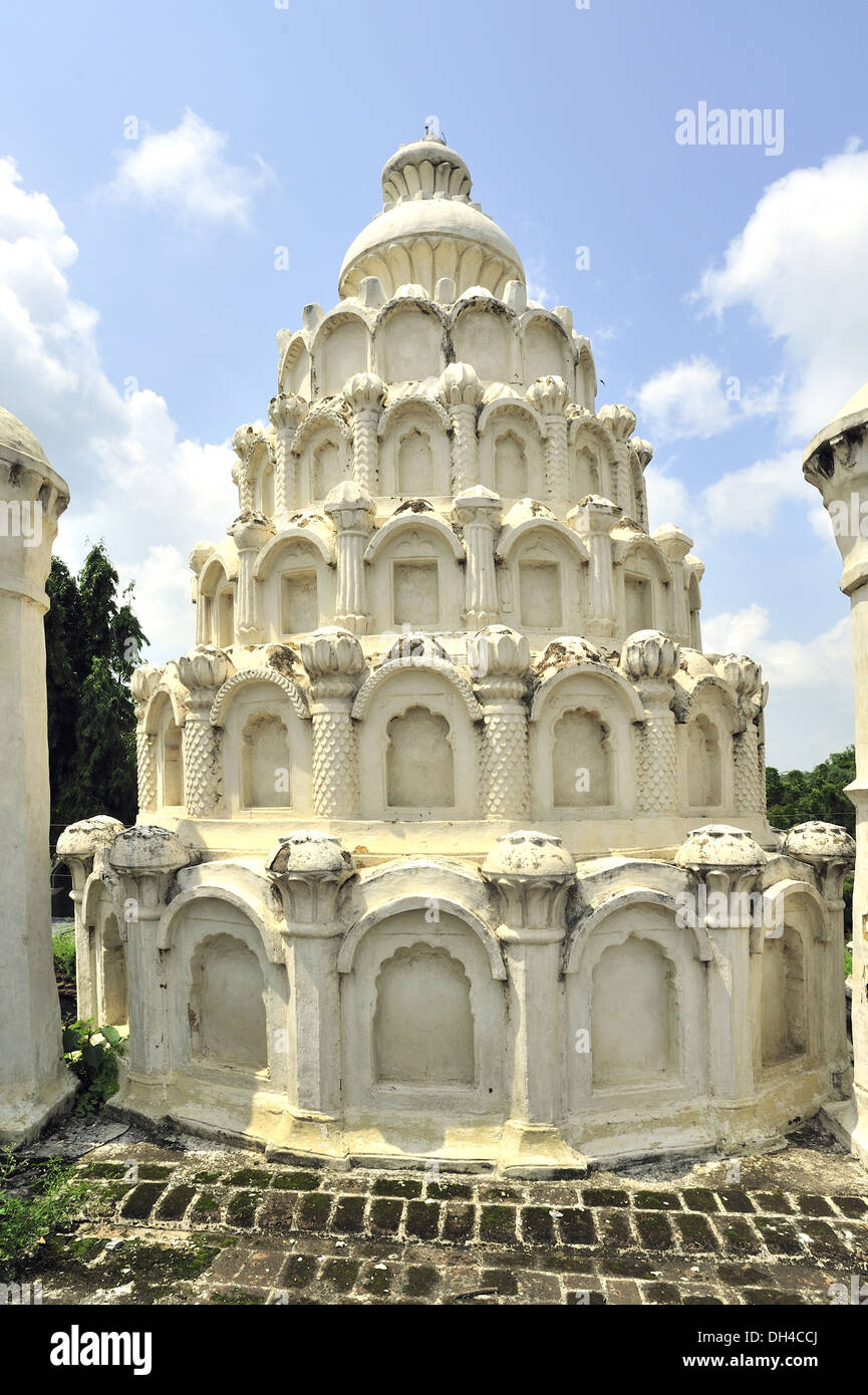Nischen Khandoba Tempel oben am Ambad Jalna Maharashtra Indien Asien Stockfoto