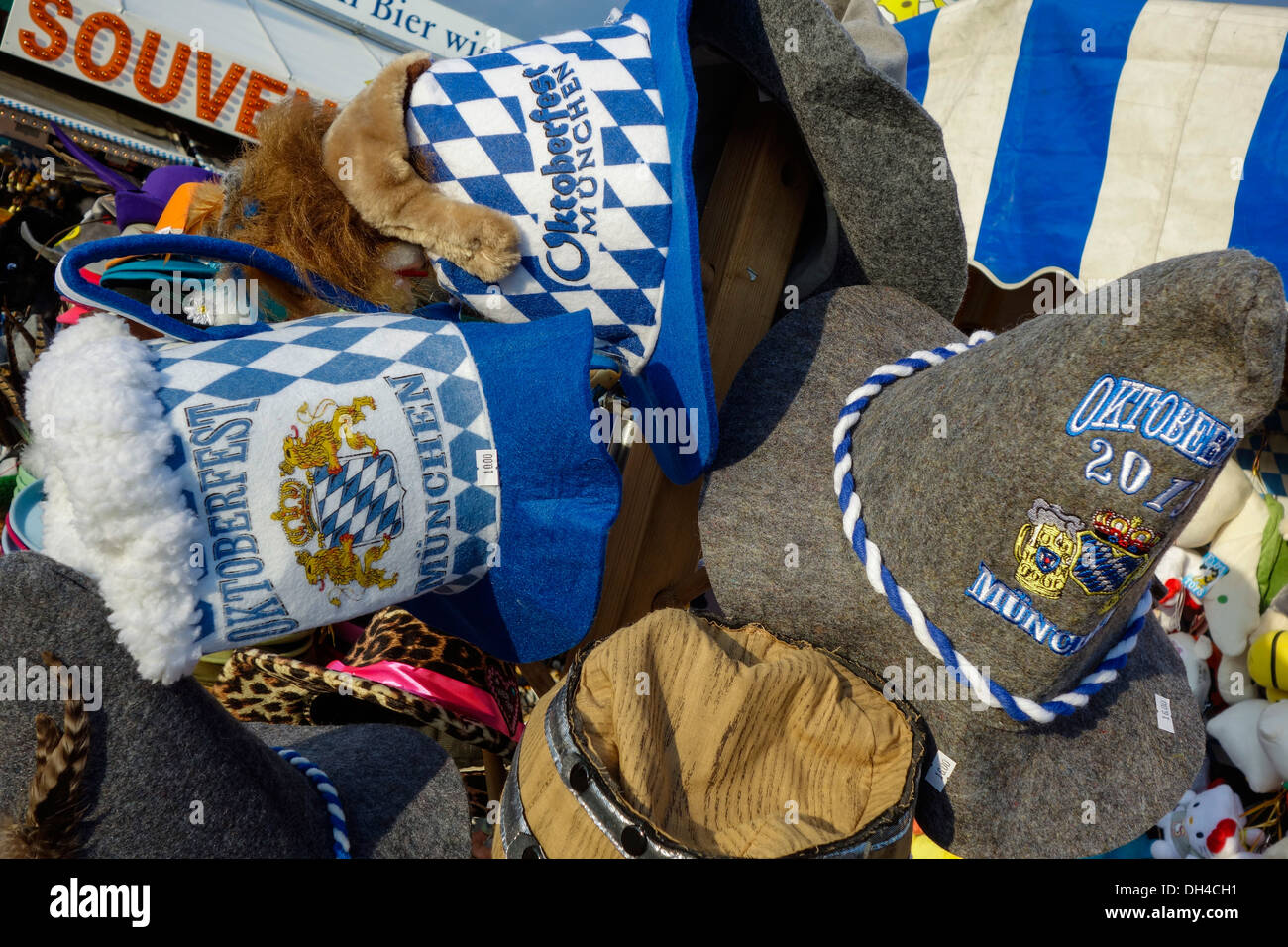 Oktoberfest in München, Bayern, Deutschland Stockfoto