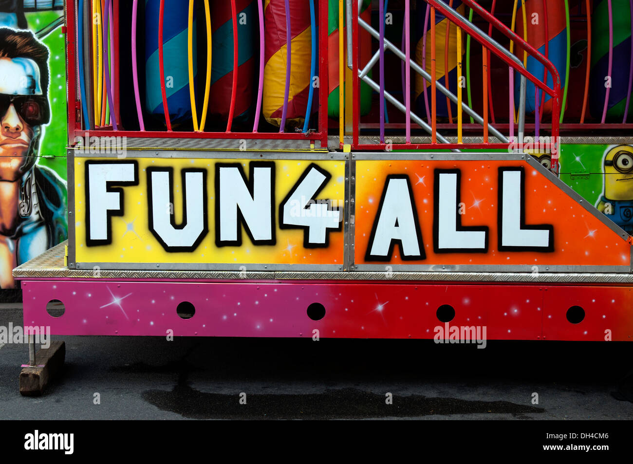 Festplatz Kunstmesse, Stratford Mop, UK Stockfoto