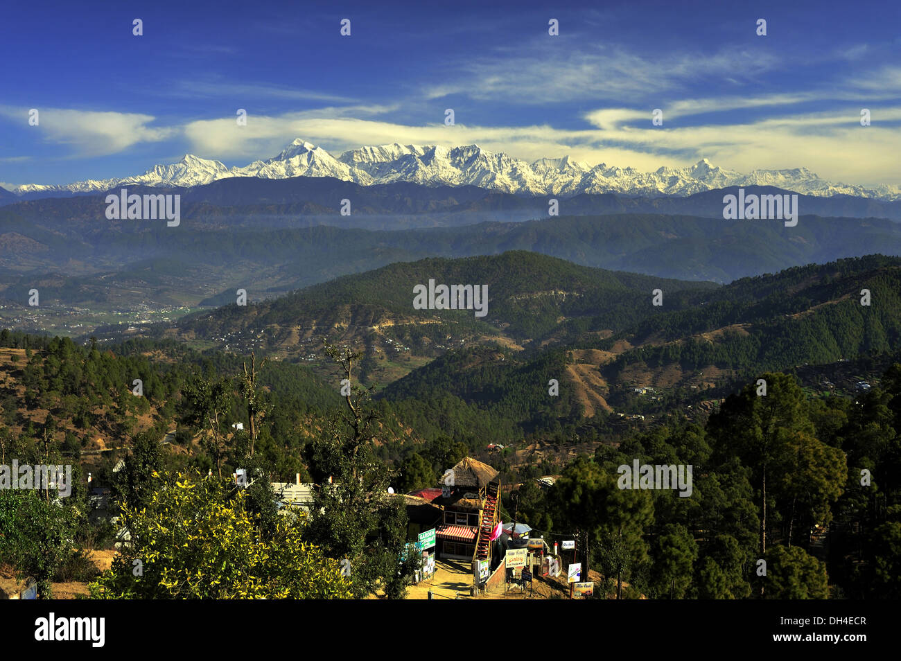 Himalaya Berg Uttarakhand, Indien Asien Stockfoto