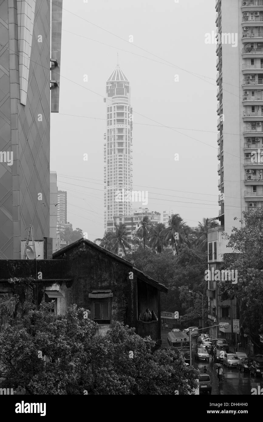 Bereich Parel Mumbai Maharashtra Indien Asien Juni 2012 Stockfoto