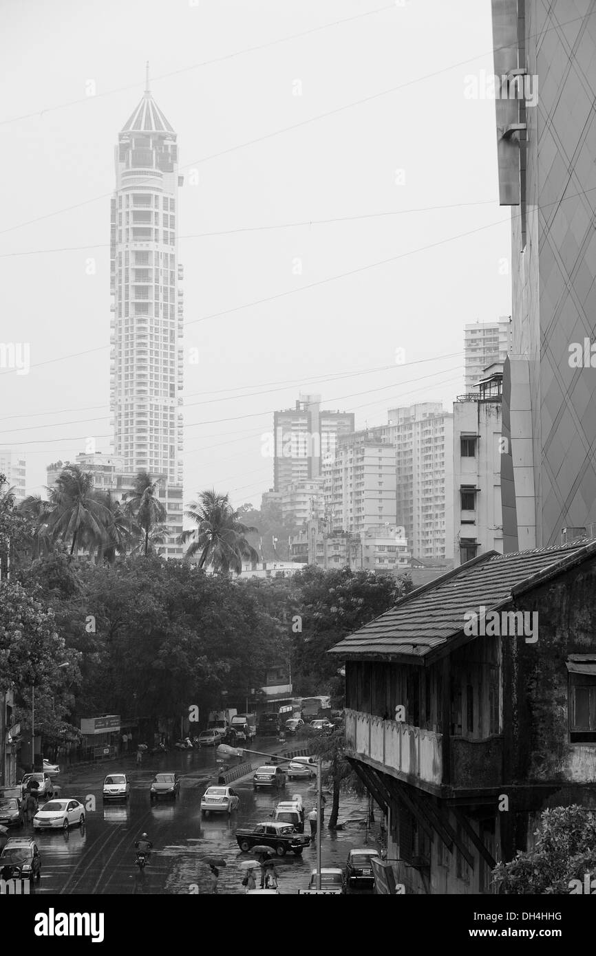 Bereich Parel Mumbai Maharashtra Indien Asien Juni 2012 Stockfoto