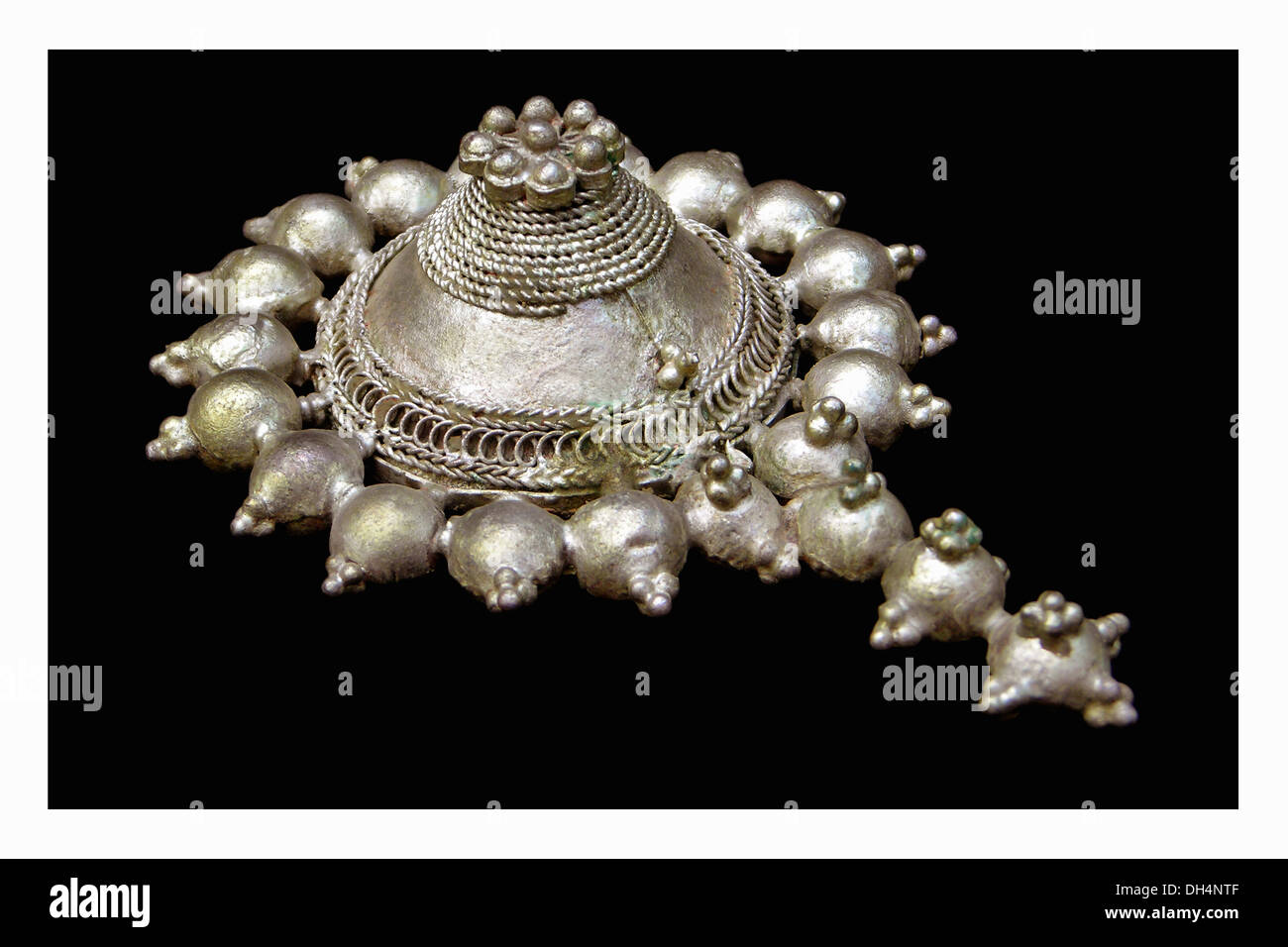 Baiga Tribal Schmuck. Jhabua, Madhya Pradesh, Indien Stockfoto