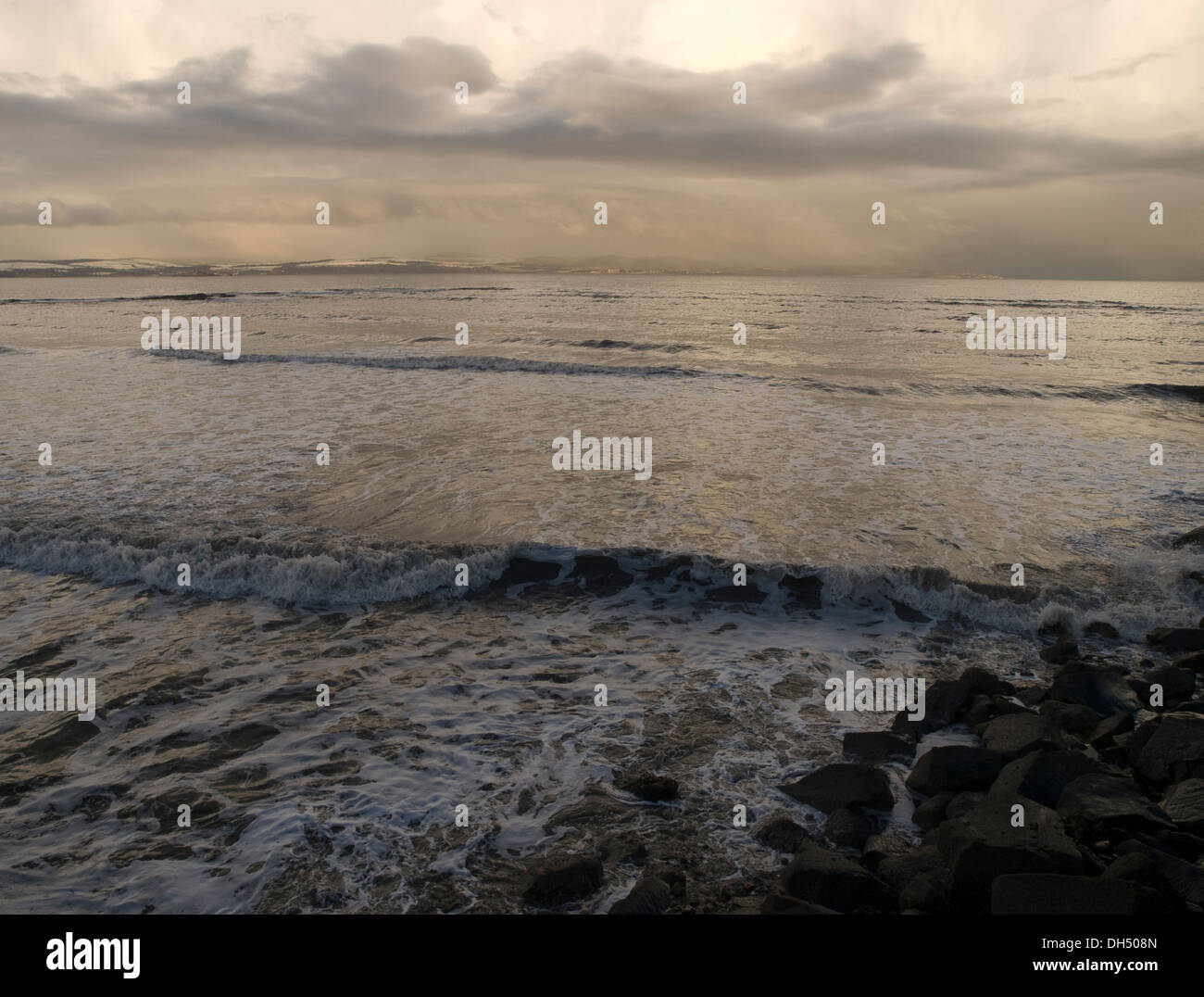 Firth of Forth, Granton, Winter Stockfoto