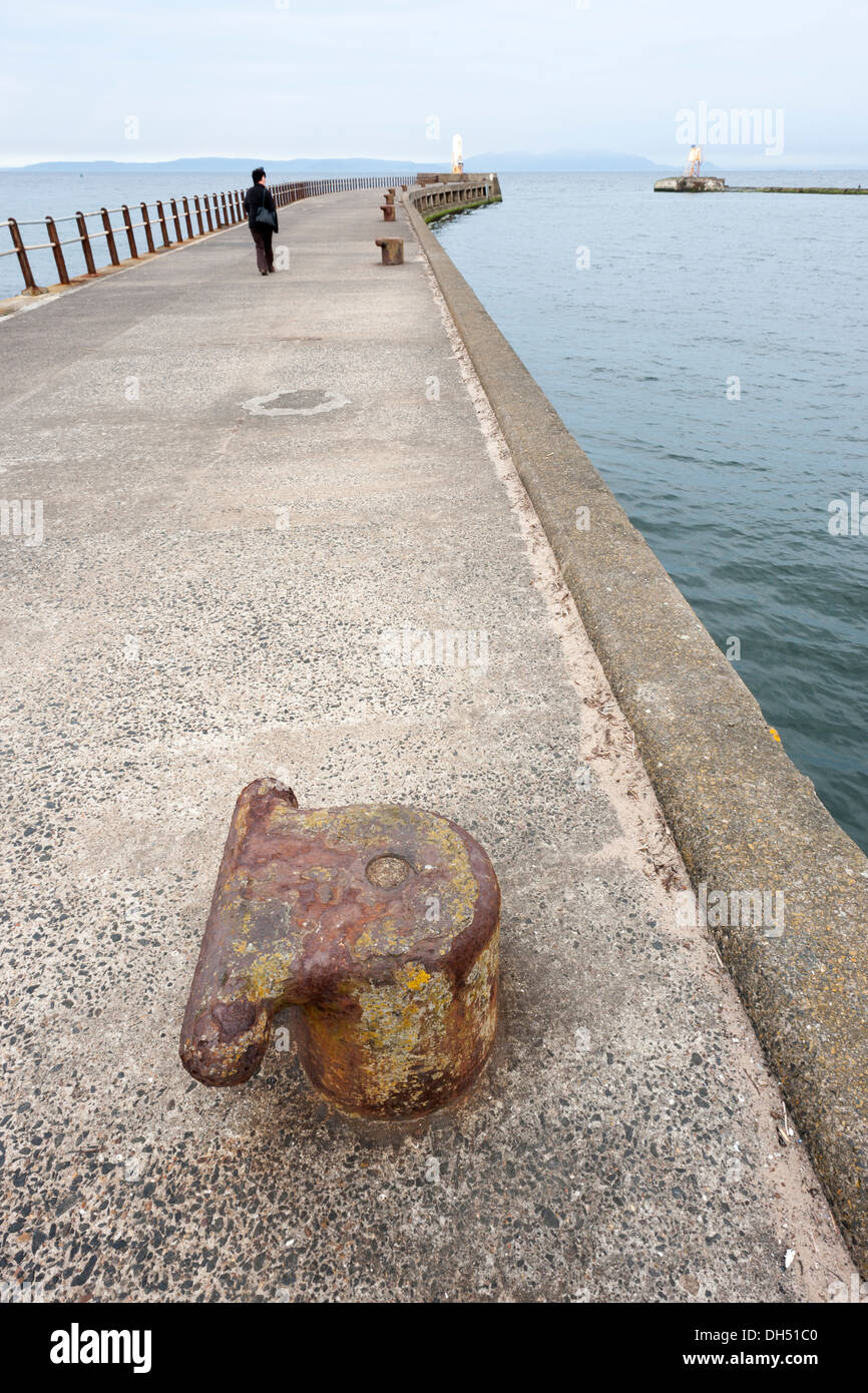 Girvan Hafen-Schottland. Stockfoto