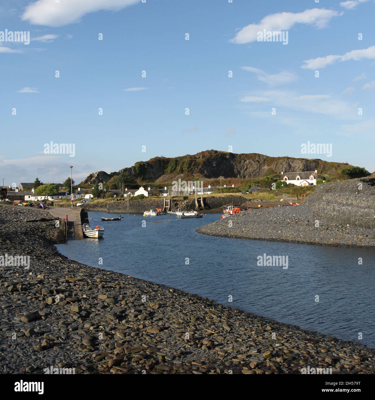 Easdale Schottland september 2013 Stockfoto