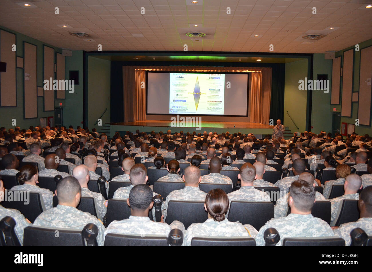 CAPE 3. Infanterie-Division 3ID Fort Stewart CSM David L. Stewart Fort Stewart Stockfoto