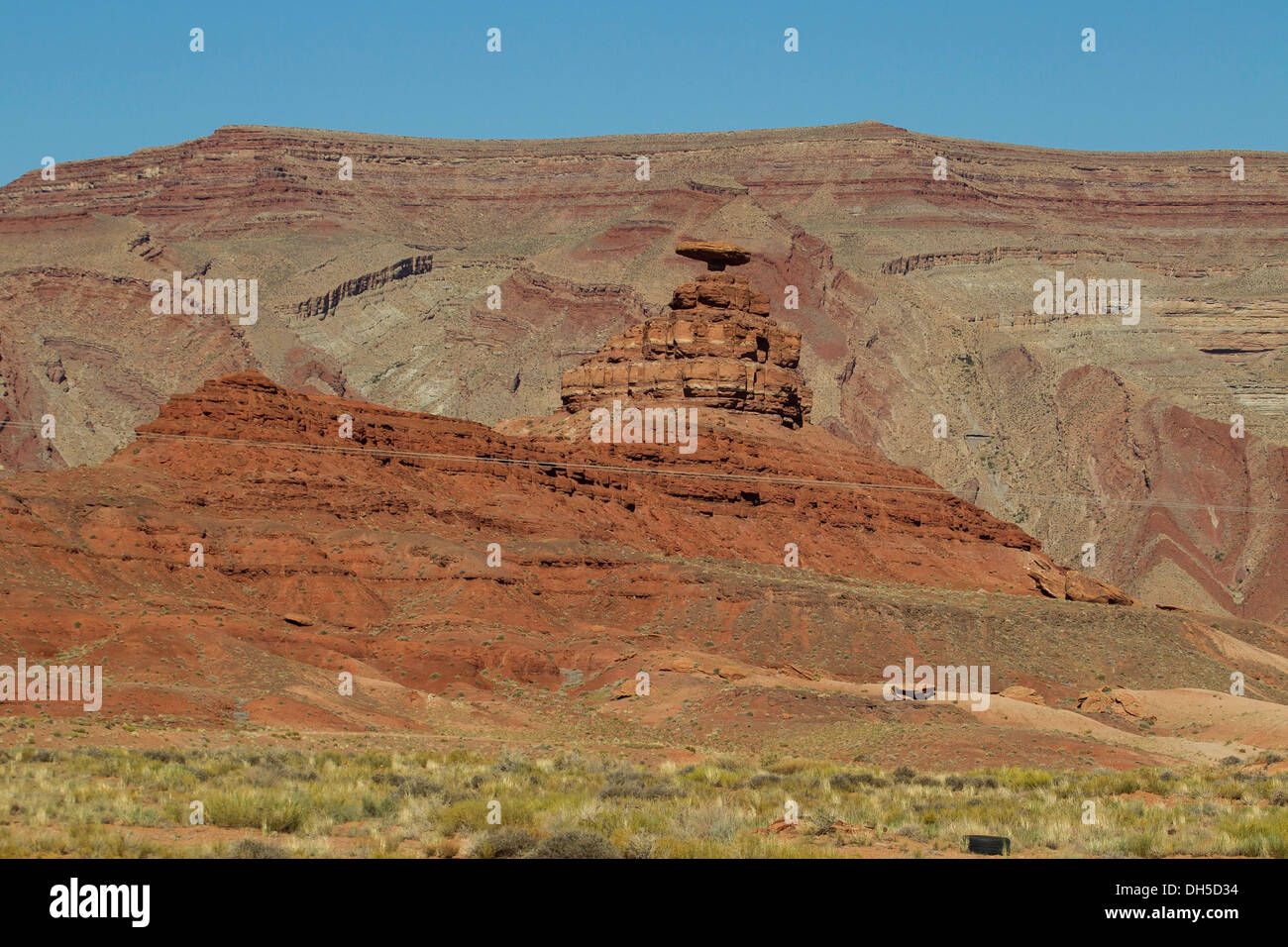 Mexican HAt in der Nähe von Monument Valley, Arizona Stockfoto
