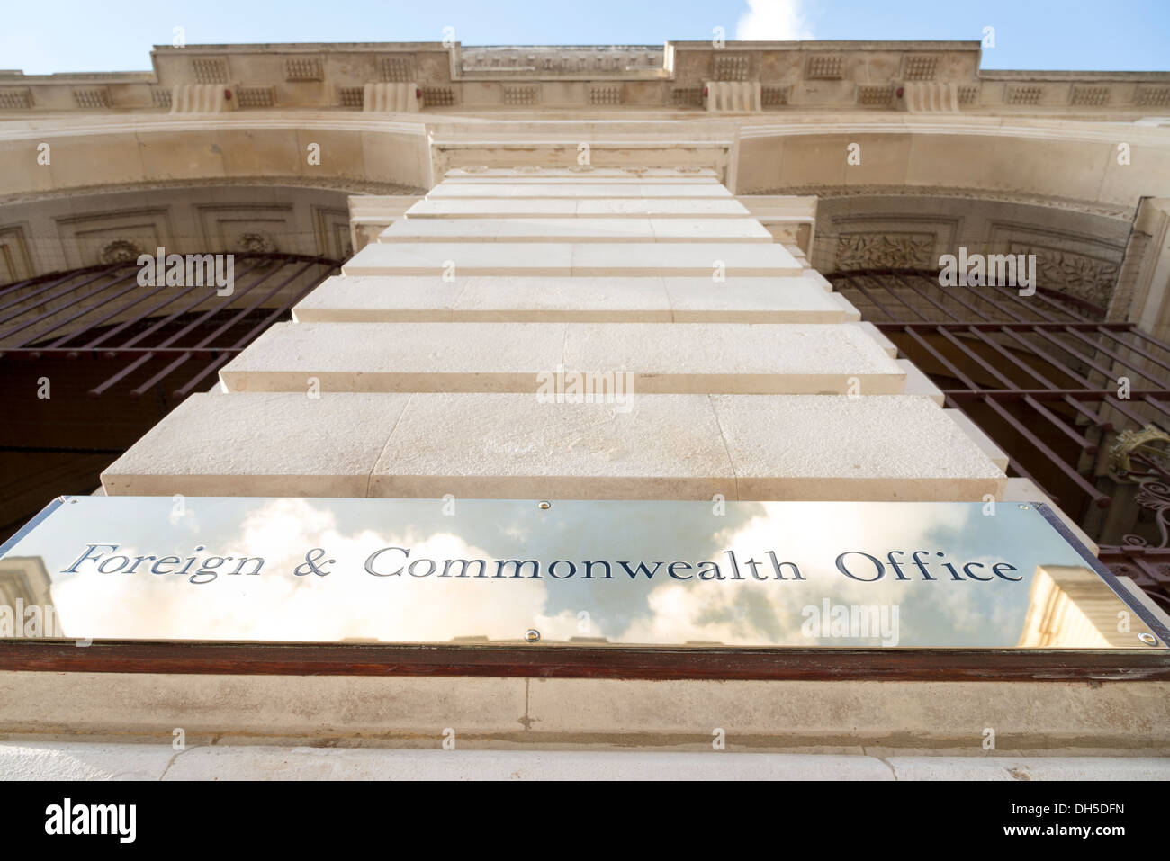Ausländische & Commonwealth Office, Whitehall, London, England, Vereinigtes Königreich Stockfoto