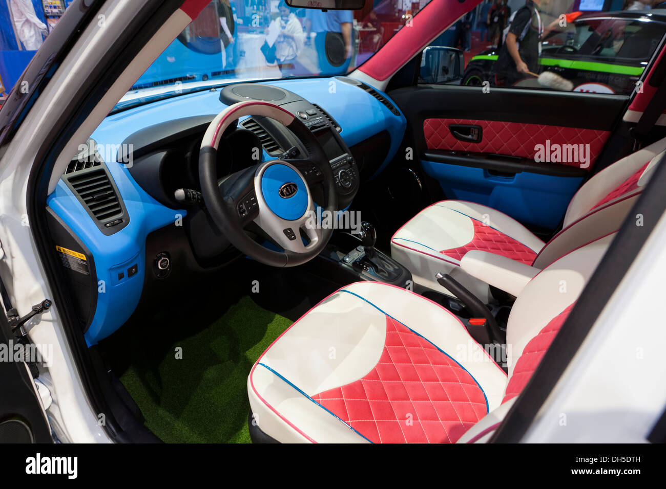 "Hole in One" Kia Soul - Kia Konzeptfahrzeug inspiriert von Michelle Wie Stockfoto