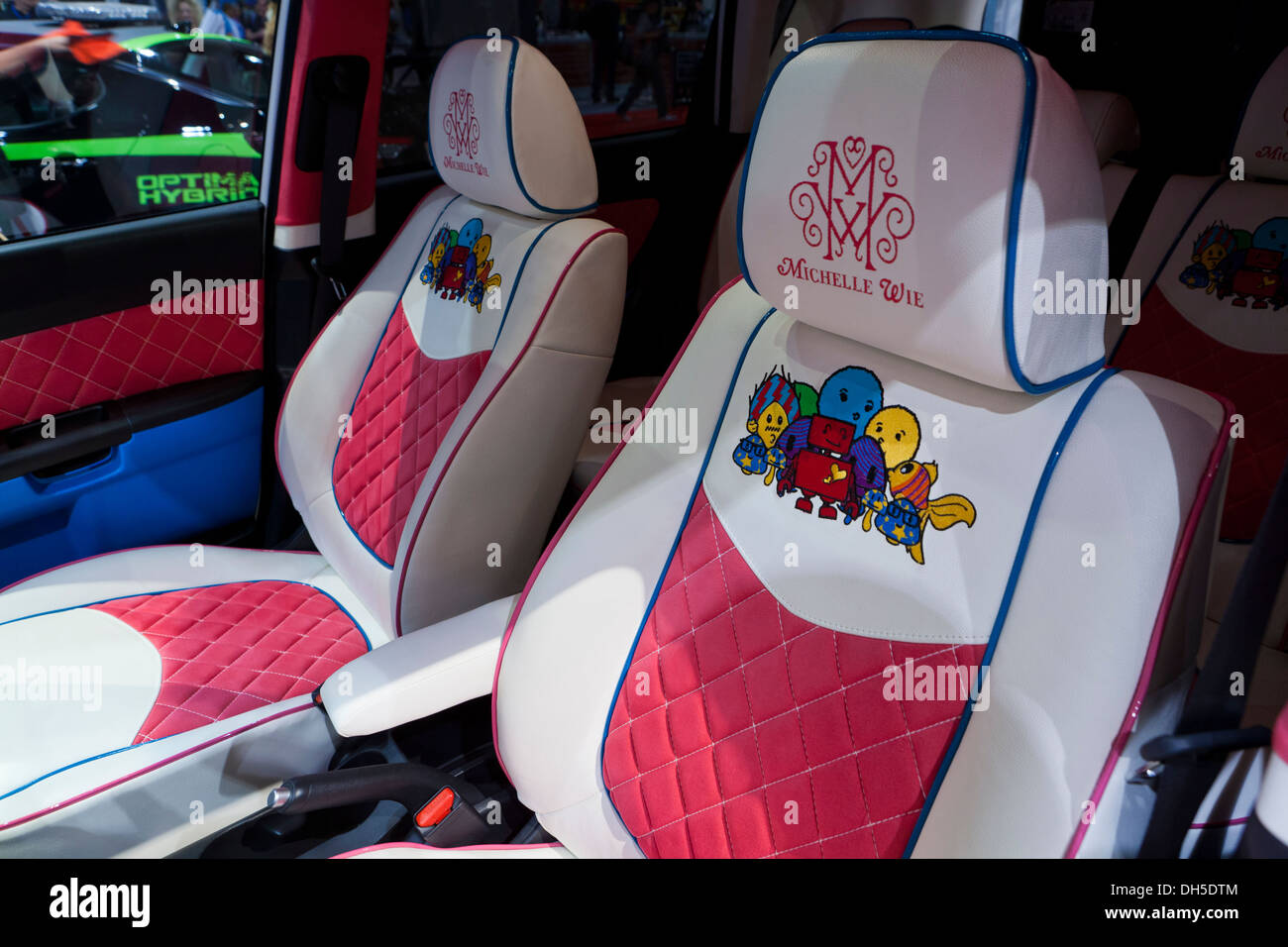 "Hole in One" Kia Soul - Kia Konzeptfahrzeug inspiriert von Michelle Wie Stockfoto