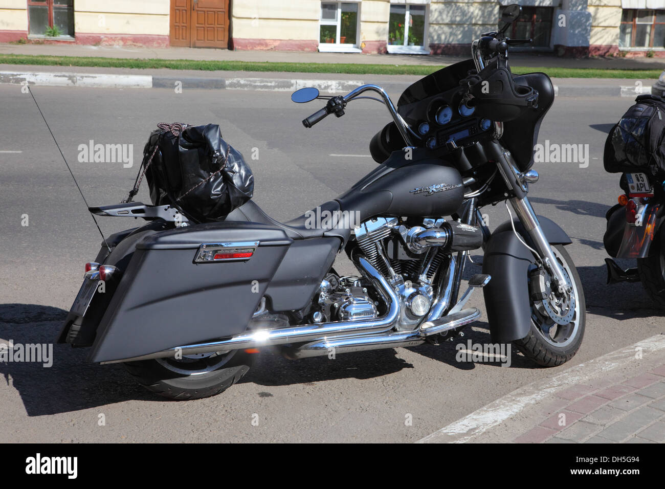 Harley Davidson Road King Motorbike Stockfotos Und Bilder Kaufen Alamy