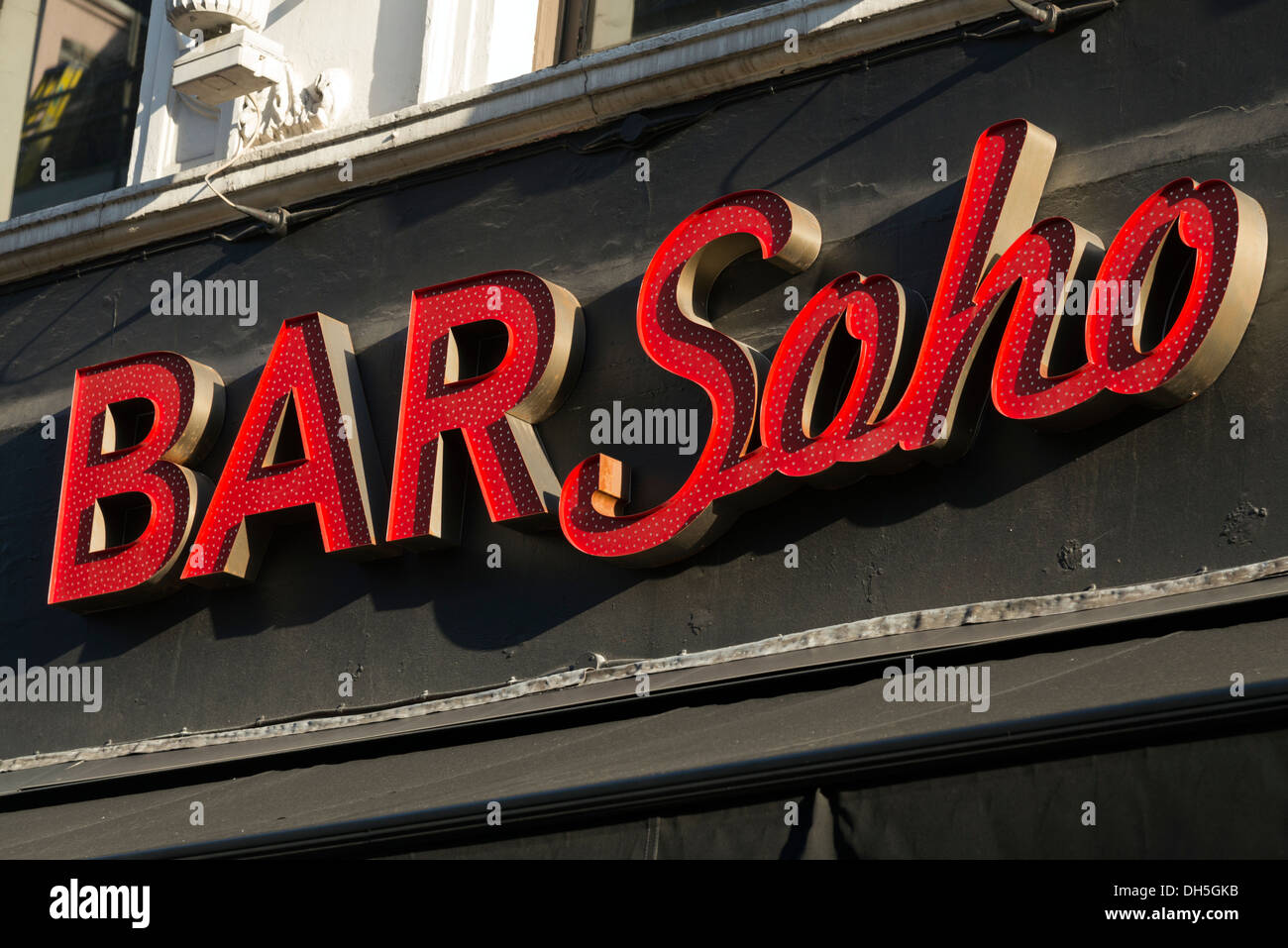 Bar-Soho, London, England, UK Stockfoto