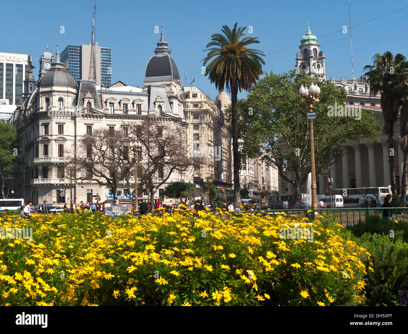 Plaza De Mayo Buenos Aires Argentinien Stockfoto