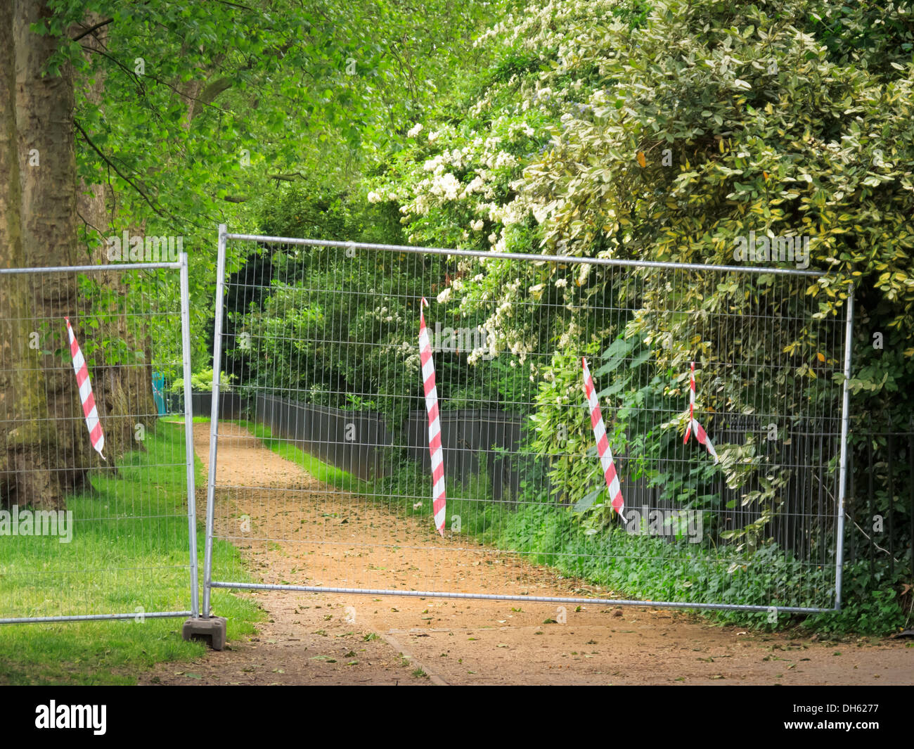 Kein Eintrag Stockfoto