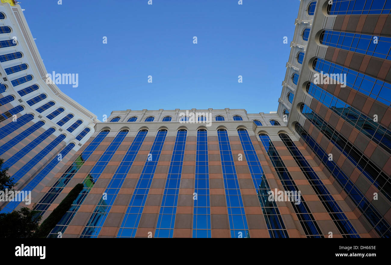 Innenhof, 5-Sterne-Luxushotel The Venetian Casino, Las Vegas, Nevada, Vereinigte Staaten von Amerika Stockfoto