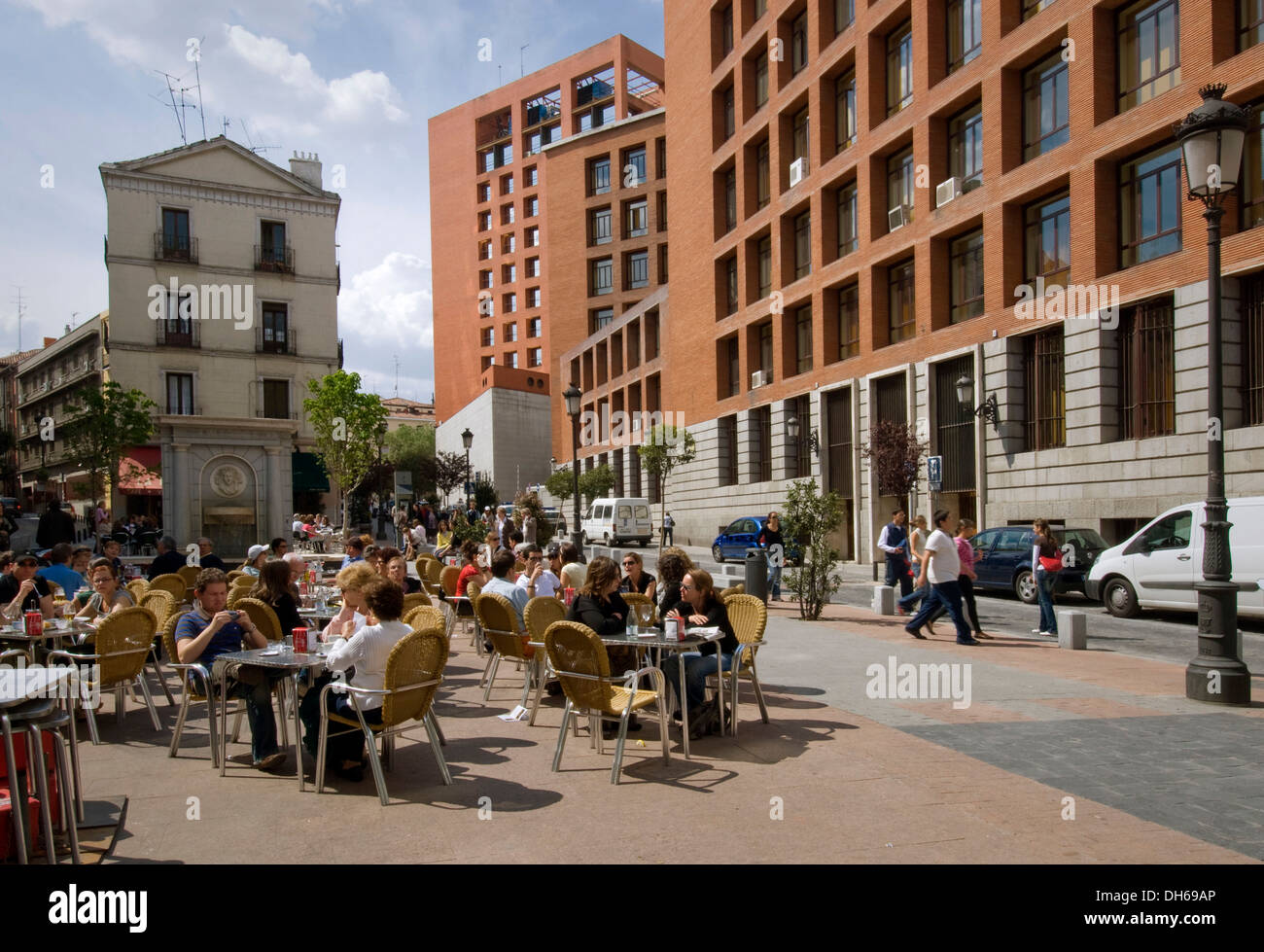 Huertas Strasse, Madrid, Spanien, Europa Stockfoto