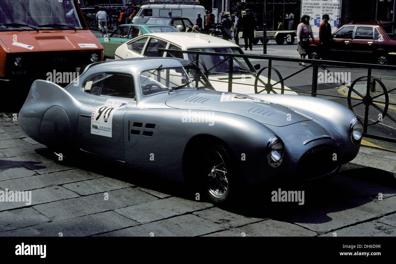 Cisitalia Aerodinamica Berlinetta gestylt von Entwurf - ein Wahrzeichen Styling Design ca. 1947-48. Stockfoto