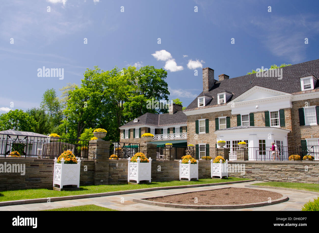 Cooperstown, New York Fenimore Kunstmuseum. Stockfoto