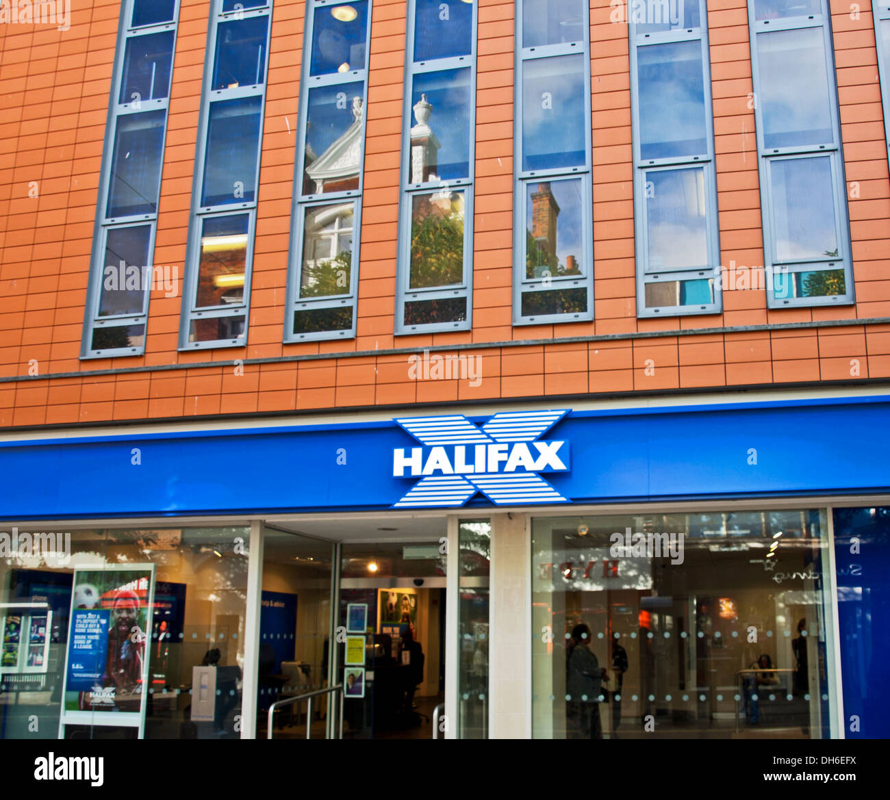 Halifax, Woolwich Town Centre, London, England, Vereinigtes Königreich Stockfoto