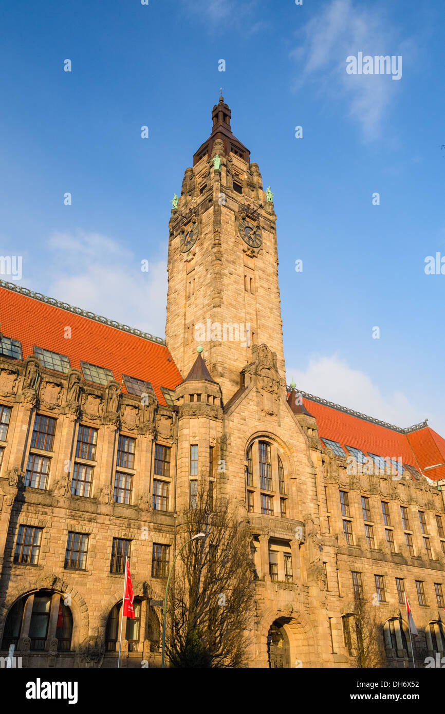 Rathaus Charlottenburg - ist ein Verwaltungsgebäude befindet sich im Stadtteil Charlottenburg-Wilmersdorf von Berlin in Deutschland Stockfoto