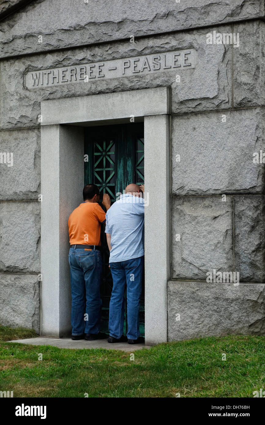 Green-Wood Cemetery Stockfoto