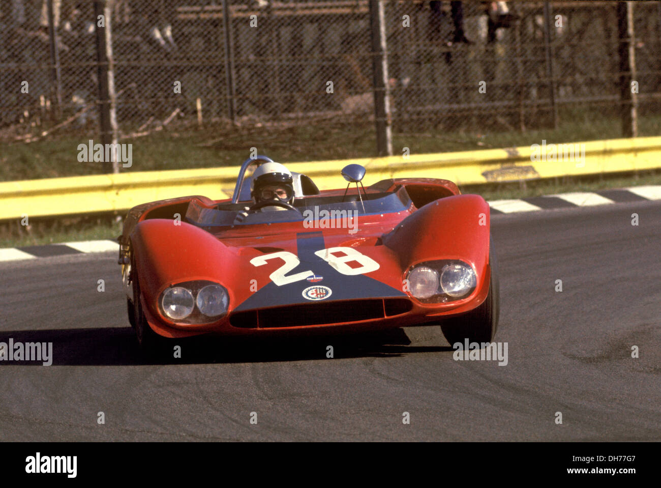 Spartaco Dini-Carlo Benelli Abarth der 2000er Jahre in das 1000km-Rennen schließlich zurückgezogen. Monza, Italien 25. April 1971. Stockfoto