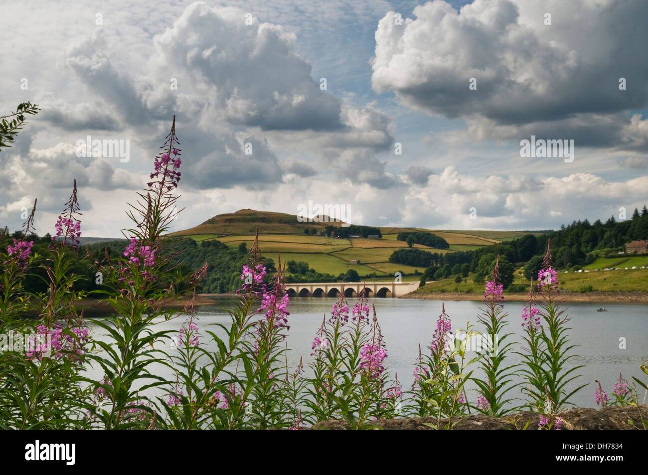 Derbyshire in Farbe Stockfoto