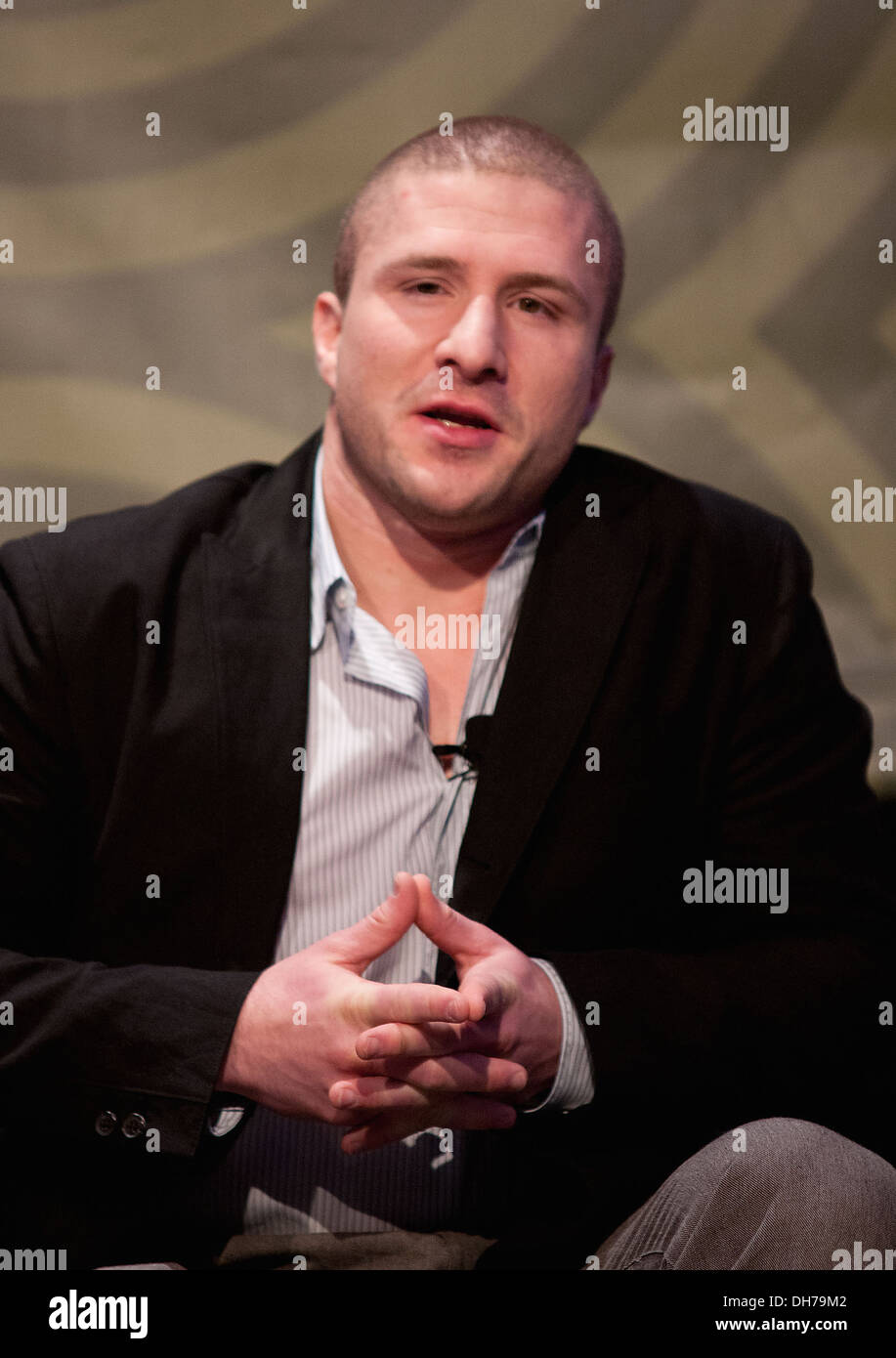 Shawn Fanning "heruntergeladen: das SXSW-Interview' beim SXSW Music Festival (South by Southwest) Austin, Texas - 14.03.12 Stockfoto