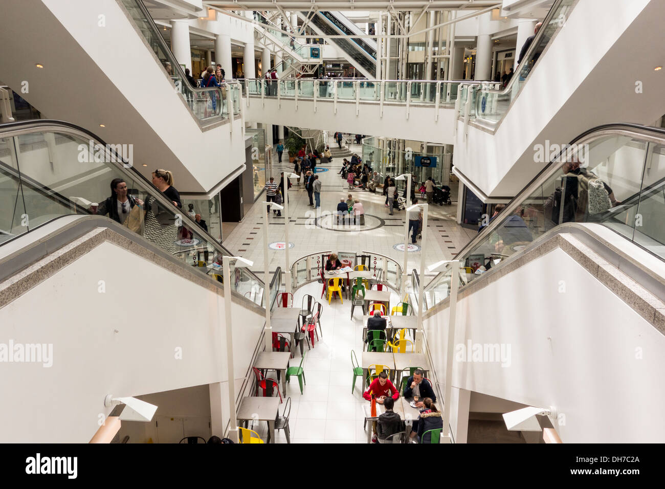 Das Einkaufszentrum Bentall, Kingston upon Thames, London, UK Stockfoto
