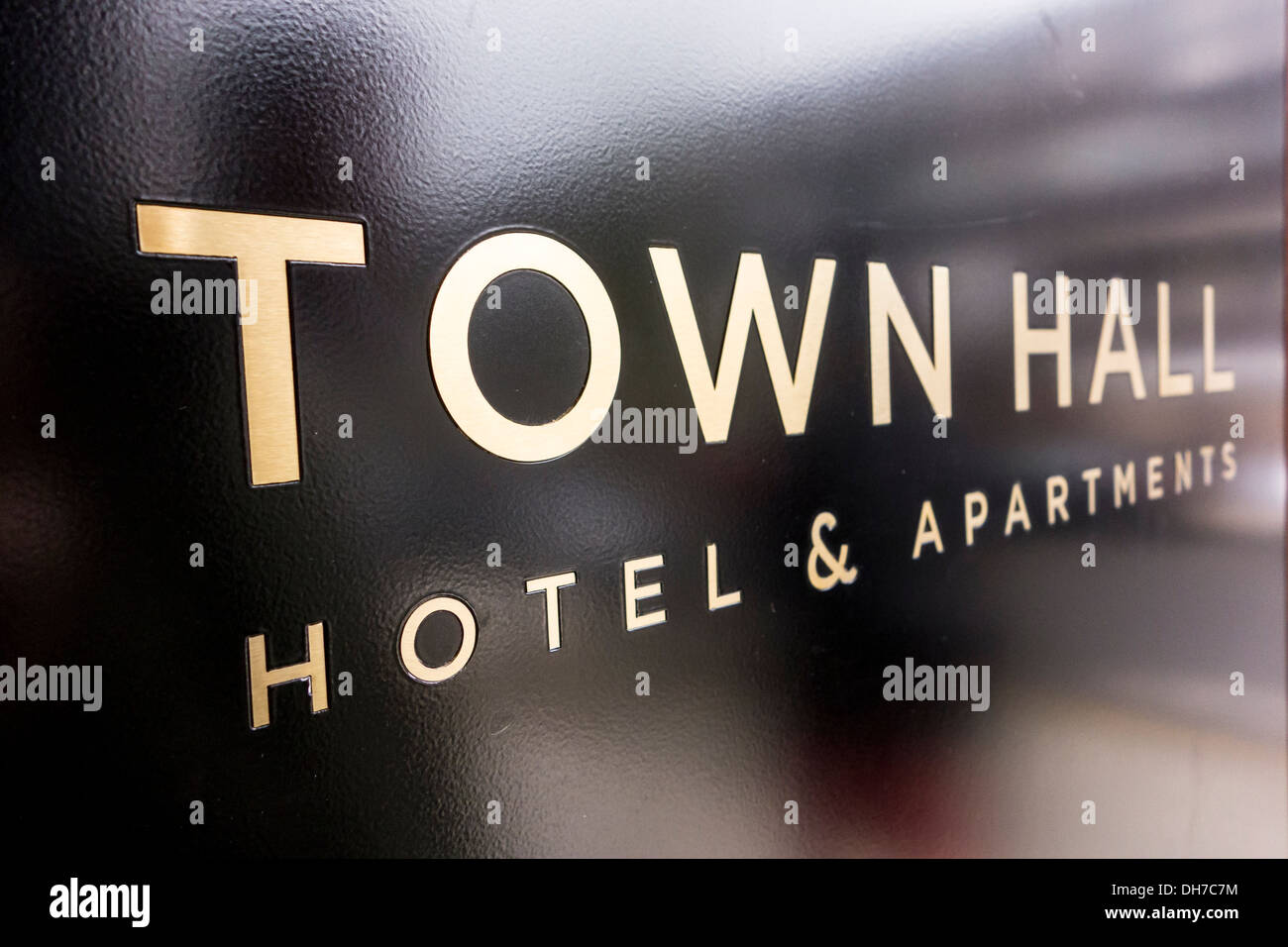 Town Hall Hotel in Bethnal Green, London, UK Stockfoto