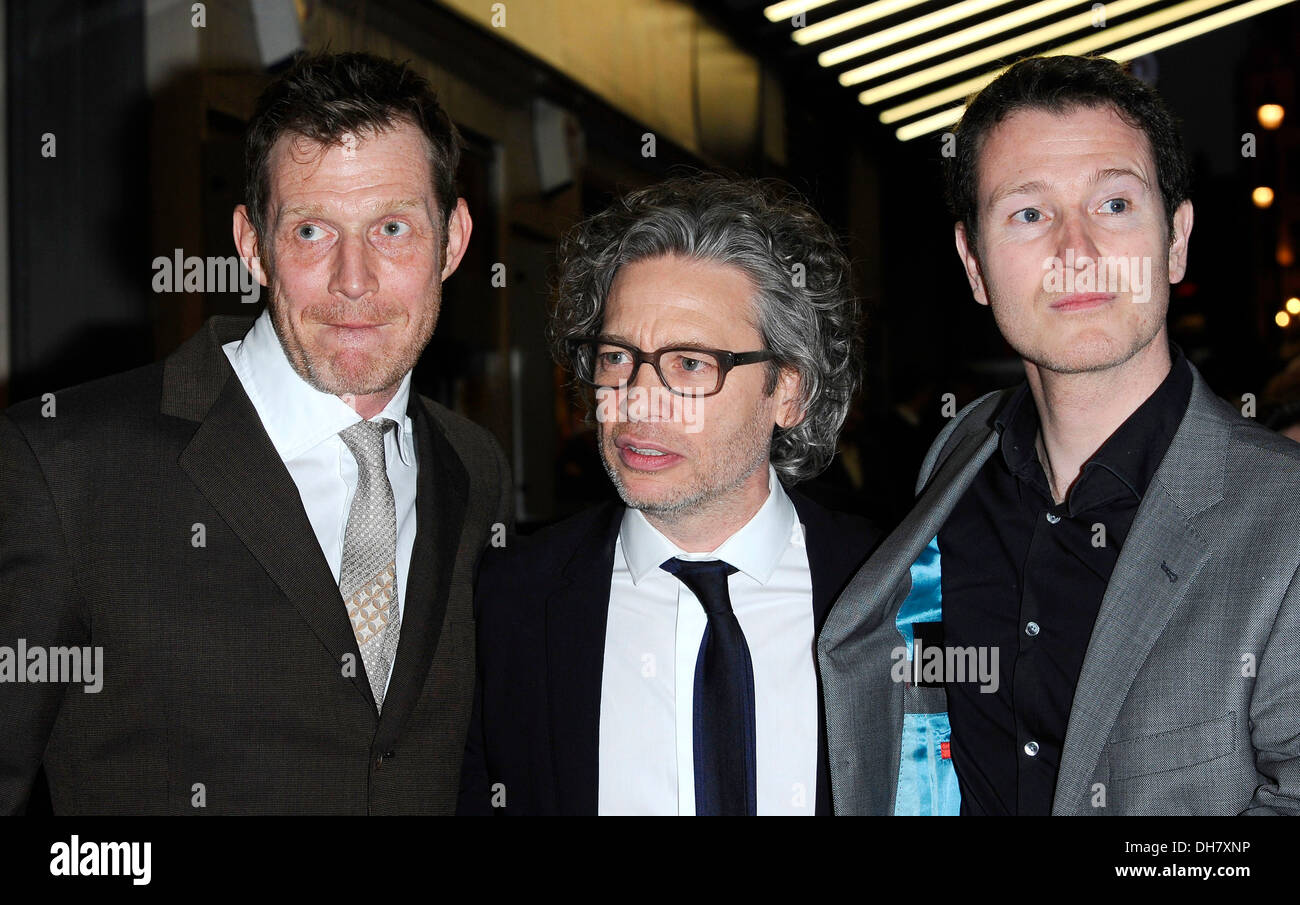 Jason Flemyng Dexter Fletcher Nick Moran Wild Bill - UK Film-Premiere im Cineworld Haymarket - Ankünfte London England statt- Stockfoto