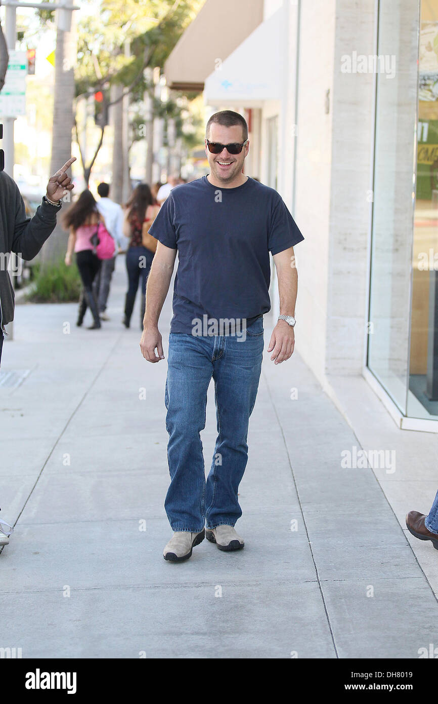 Chris O'Donnell unterwegs in Beverly Hills... Los Angeles, Kalifornien - 21.03.12 Stockfoto