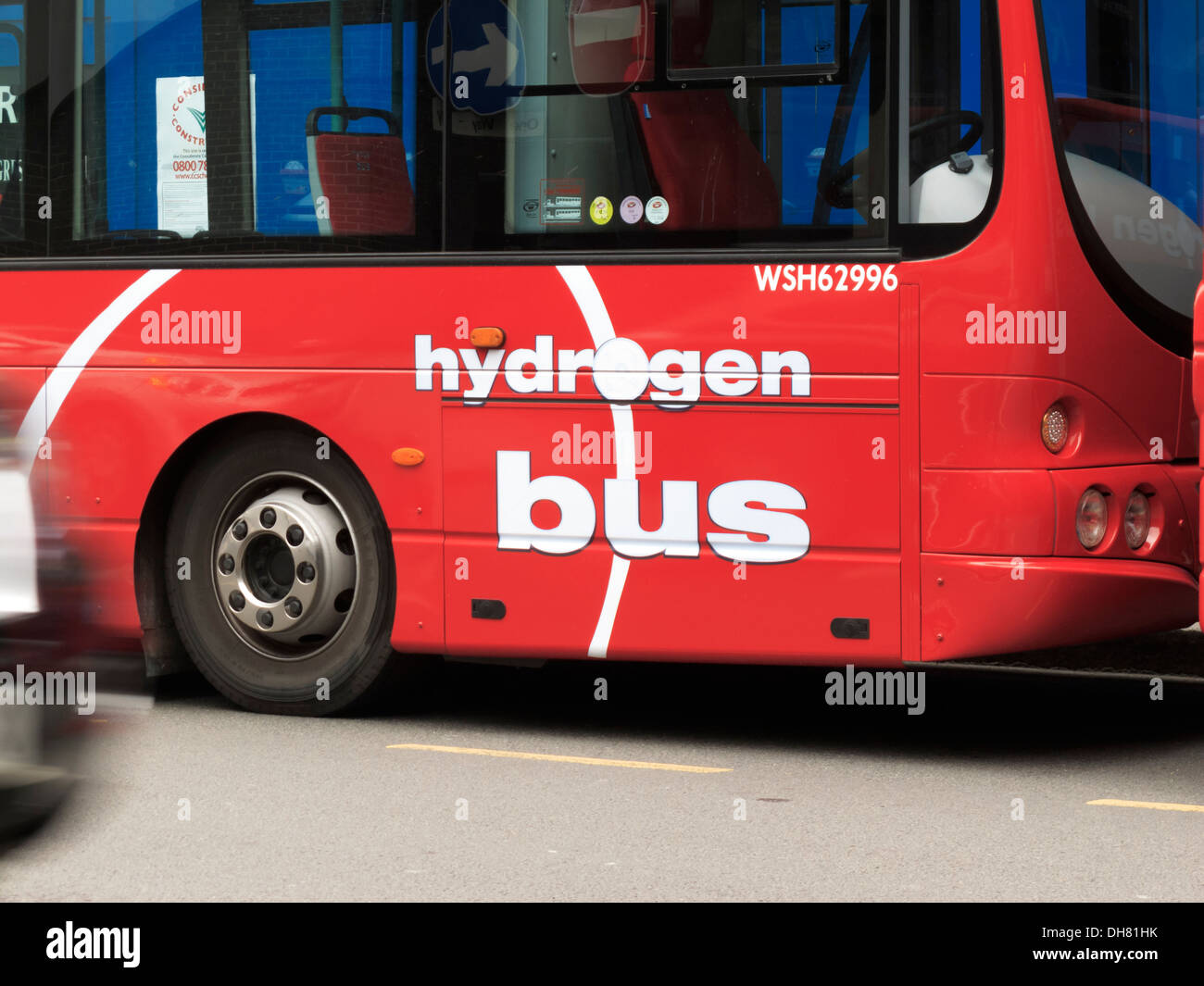 Wasserstoff-Bus London England Stockfoto