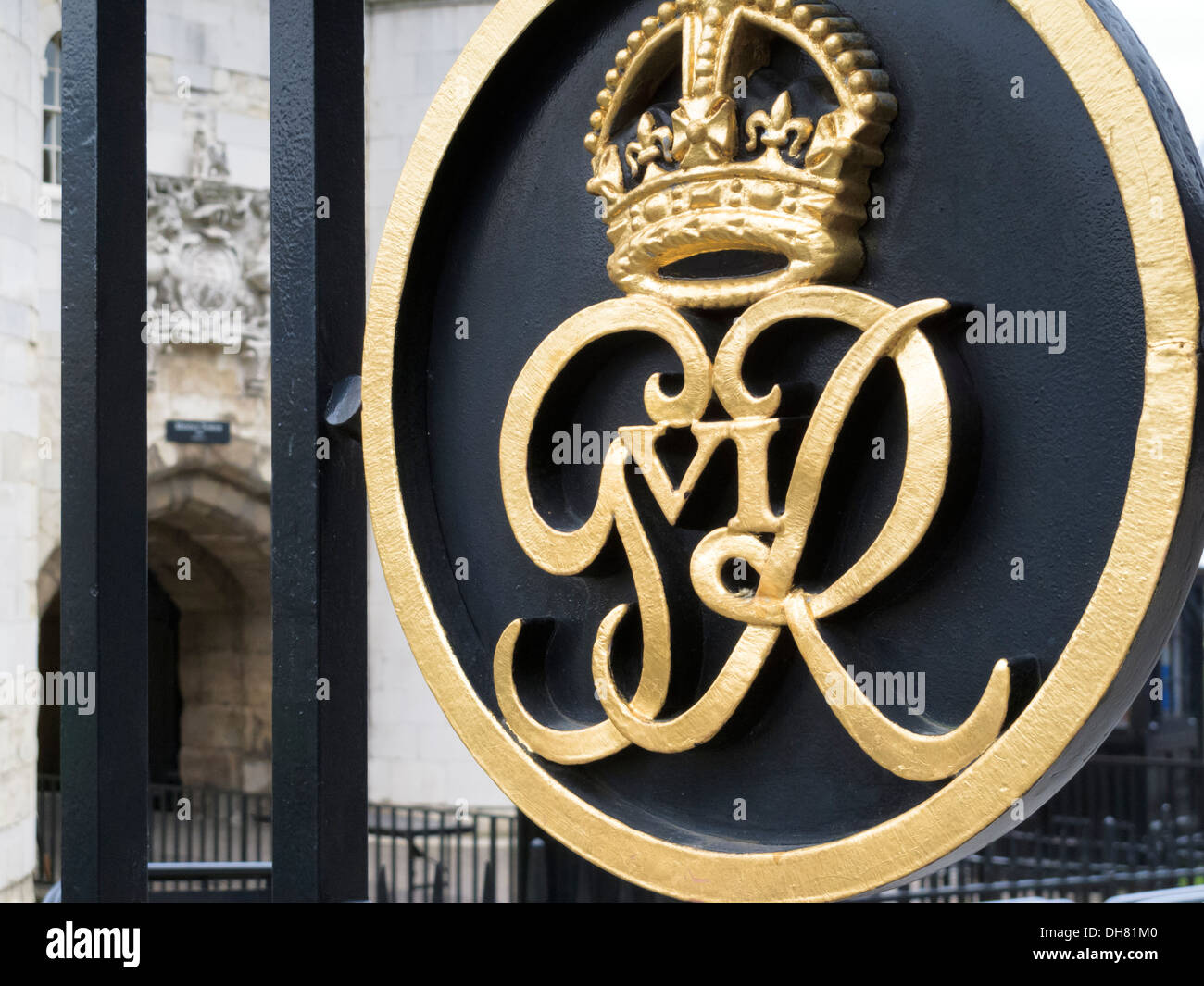 Wappen am Tower of London London Borough of Tower Weiler London England Stockfoto