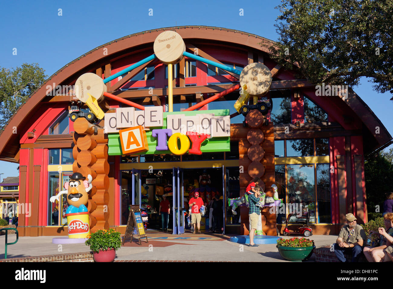 Es war einmal ein Spielzeugladen Shop im Downtown Disney Marketplace, Disney World Resort, Orlando Florida Stockfoto