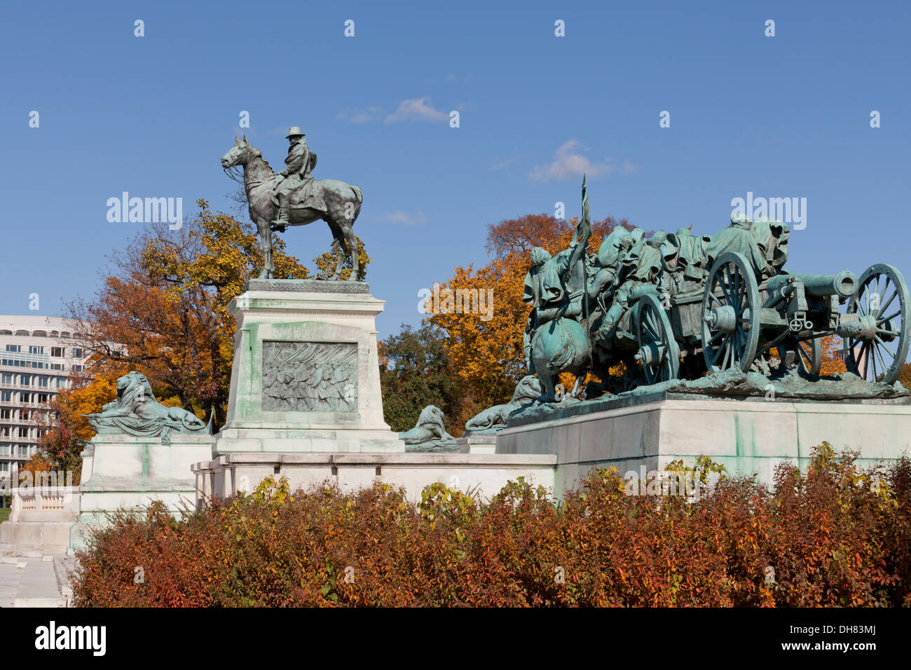 Ulysses S. Grant Memorial auf dem Gelände der US Capitol - Washington, DC USA Stockfoto
