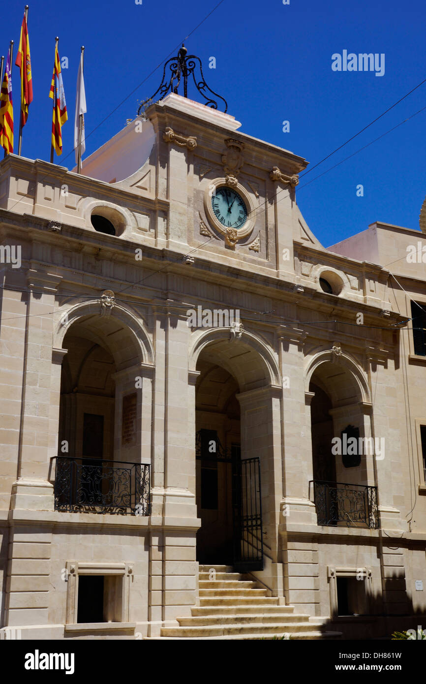 Rathaus, Mao, Menorca, Spanien Stockfoto