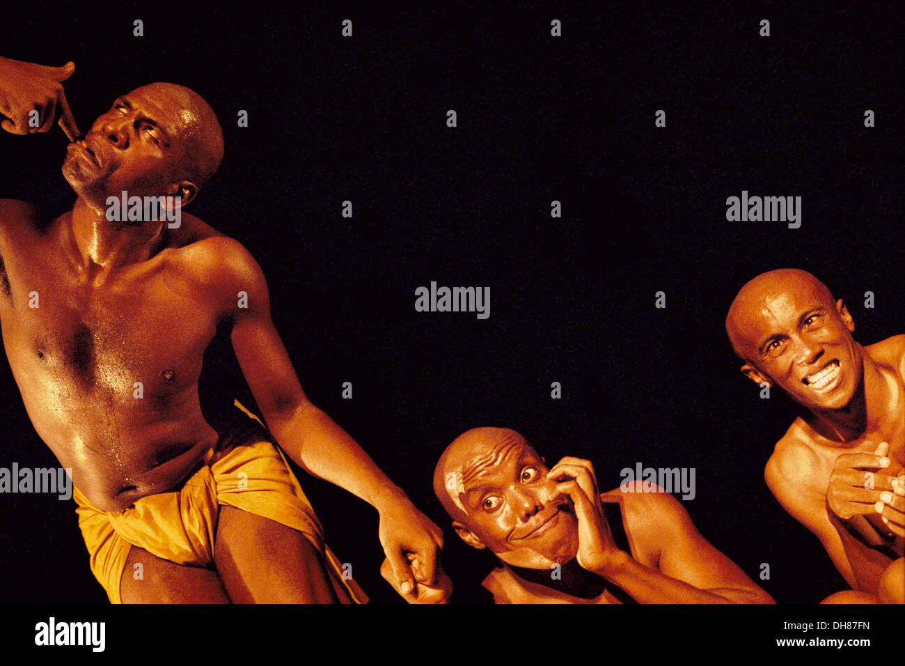 Nach wie vor Bewegung Fotoausstellung Tanz. Eine gemeinsame Ausstellung mit Suzy Bernstein bei MuseumAfrika im Jahr 2003. " Das Wasser Stockfoto